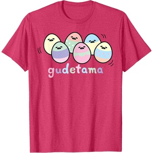 image:imageGudetama Decorated Easter Egg Tee Shirt TShirtRed Heather