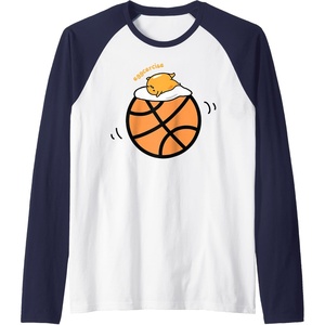 image:imageGudetama Exercise eggcercise Basketball Fitness Raglan Baseball TeeNavy BlueWhite