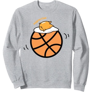 image:imageGudetama Exercise eggcercise Basketball Fitness SweatshirtHeather Grey