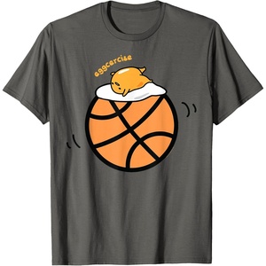 image:imageGudetama Exercise eggcercise Basketball Fitness TShirtAsphalt Grey