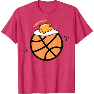 image:imageGudetama Exercise eggcercise Basketball Fitness TShirtRed Heather