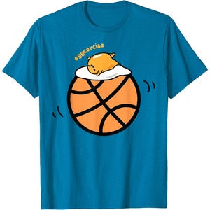 image:imageGudetama Exercise eggcercise Basketball Fitness TShirtSapphire Blue