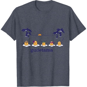 image:imageGudetama Hula Tee Shirt TShirtHeather Blue
