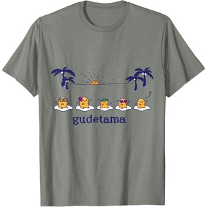 image:imageGudetama Hula Tee Shirt TShirtOlive Heather