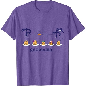 image:imageGudetama Hula Tee Shirt TShirtPurple Heather