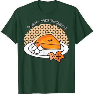 image:imageGudetama Im Here for the Pie Thanksgiving Tee Shirt TShirtDark Green
