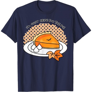 image:imageGudetama Im Here for the Pie Thanksgiving Tee Shirt TShirtNavy Blue