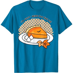 image:imageGudetama Im Here for the Pie Thanksgiving Tee Shirt TShirtSapphire Blue