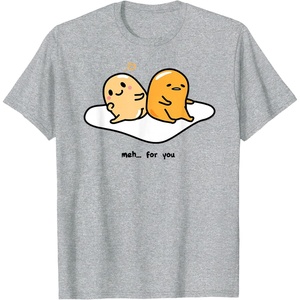 image:imageGudetama Love Meh for You Tee Shirt TShirtHeather Grey