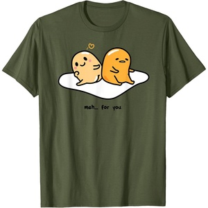 image:imageGudetama Love Meh for You Tee Shirt TShirtOlive Green
