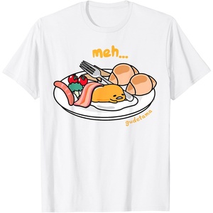 image:imageGudetama Meh Breakfast Tee Shirt TShirtWhite