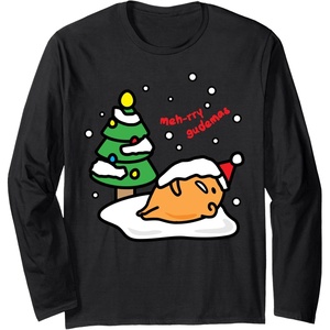 image:imageGudetama Mehrry Gudemas Christmas Long Sleeve Shirt Long Sleeve TShirtBlack