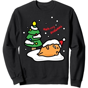 image:imageGudetama Mehrry Gudemas Christmas Sweatshirt SweatshirtBlack
