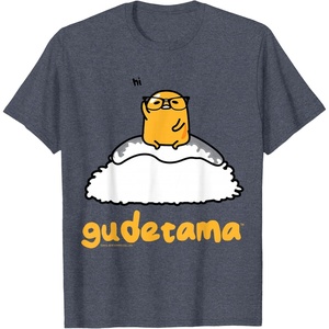 image:imageGudetama Nerd Glasses Tee Shirt TShirtHeather Blue