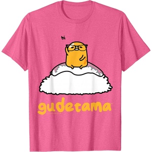image:imageGudetama Nerd Glasses Tee Shirt TShirtPink Heather