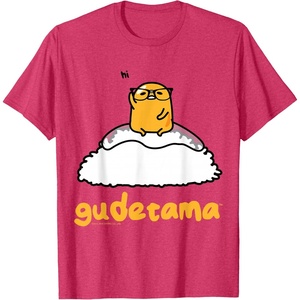 image:imageGudetama Nerd Glasses Tee Shirt TShirtRed Heather