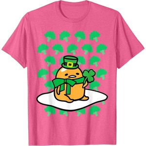image:imageGudetama St Patricks Day Clover Tee Shirt TShirtPink Heather