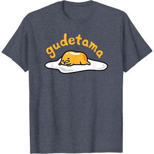image:imageGudetama The Lazy Egg Logo Tee Shirt TShirtHeather Blue