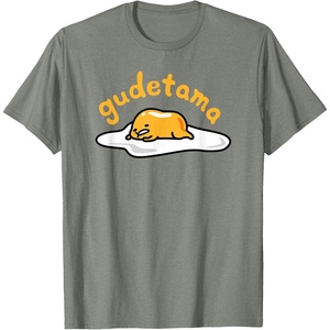 image:imageGudetama The Lazy Egg Logo Tee Shirt TShirtOlive Heather