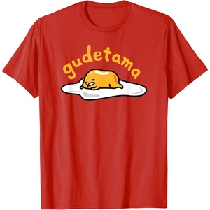 image:imageGudetama The Lazy Egg Logo Tee Shirt TShirtRed