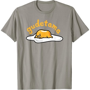 image:imageGudetama The Lazy Egg Logo Tee Shirt TShirtSlate Grey