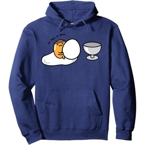 image:imageGudetama Too Lazy to Dunk Basketball Pullover HoodieNavy Blue