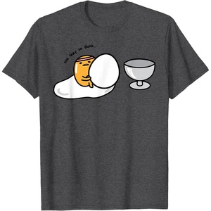 image:imageGudetama Too Lazy to Dunk Basketball TShirtDark Heather Grey
