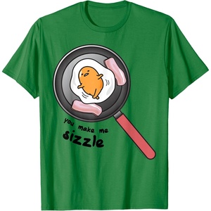 image:imageGudetama You Make Me Sizzle Tee Shirt TShirtKelly Green