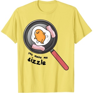 image:imageGudetama You Make Me Sizzle Tee Shirt TShirtLemon Yellow