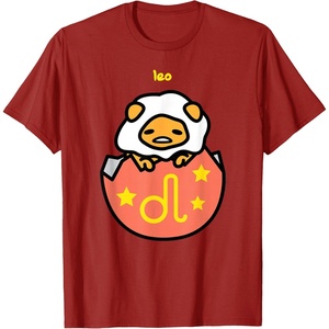 image:imageGudetama Zodiac Leo Tee Shirt TShirtCranberry Red