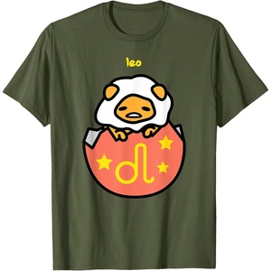 image:imageGudetama Zodiac Leo Tee Shirt TShirtOlive Green