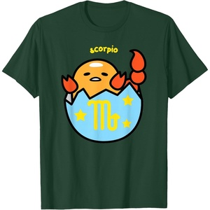 image:imageGudetama Zodiac Scorpio Tee Shirt TShirtDark Green