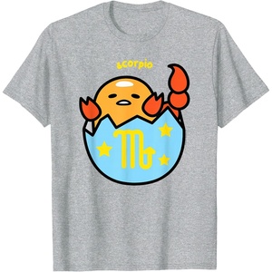 image:imageGudetama Zodiac Scorpio Tee Shirt TShirtHeather Grey