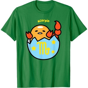 image:imageGudetama Zodiac Scorpio Tee Shirt TShirtKelly Green
