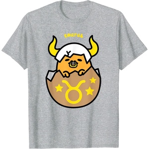 image:imageGudetama Zodiac Taurus Tee Shirt TShirtHeather Grey