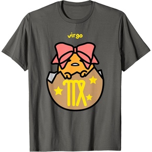 image:imageGudetama Zodiac Virgo Tee Shirt TShirtAsphalt Grey