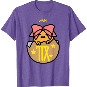 image:imageGudetama Zodiac Virgo Tee Shirt TShirtPurple Heather
