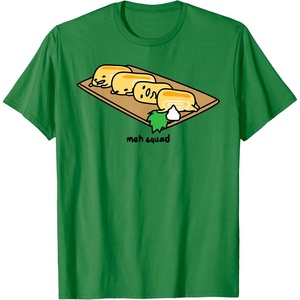 image:imageGudetama the Lazy Egg Meh Squad Sushi Tamagoyaki TShirtKelly Green