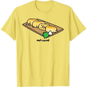 image:imageGudetama the Lazy Egg Meh Squad Sushi Tamagoyaki TShirtLemon Yellow