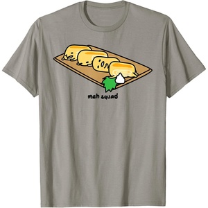 image:imageGudetama the Lazy Egg Meh Squad Sushi Tamagoyaki TShirtSlate Grey