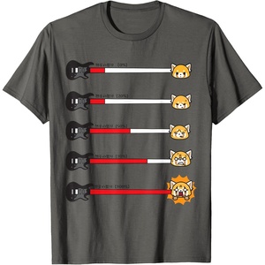 image:imageGuitar Rage Meter Tee Shirt TShirtAsphalt Grey