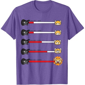 image:imageGuitar Rage Meter Tee Shirt TShirtPurple Heather