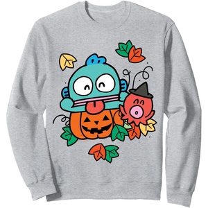 image:imageHangyodon Happy Halloween Sweatshirt SweatshirtHeather Grey