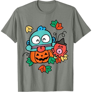 image:imageHangyodon Happy Halloween Tee Shirt TShirtOlive Heather