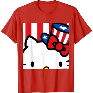 image:imageHello Kitty Americana Close Up Tee Shirt TShirtRed