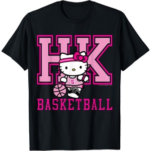 image:imageHello Kitty Basketball Sports Athlete Tee Shirt TShirtBlack