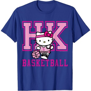 image:imageHello Kitty Basketball Sports Athlete Tee Shirt TShirtRoyal Blue