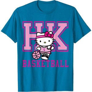 image:imageHello Kitty Basketball Sports Athlete Tee Shirt TShirtSapphire Blue