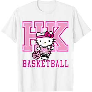 image:imageHello Kitty Basketball Sports Athlete Tee Shirt TShirtWhite