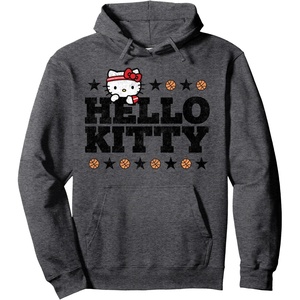 image:imageHello Kitty Basketball Star Pullover HoodieDark Heather Grey